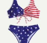 Geo Graphic Bikini Swimsuit