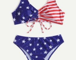 Geo Graphic Bikini Swimsuit