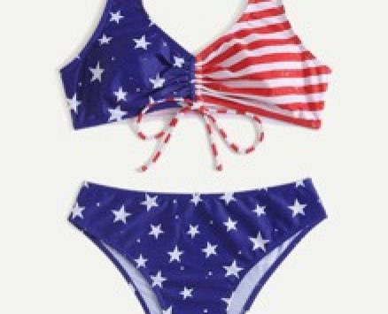 Geo Graphic Bikini Swimsuit