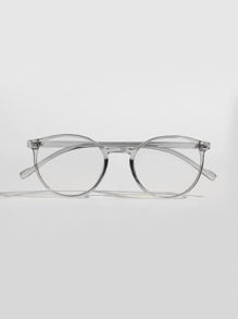 Geometric Frame Anti-Blue Light Eyeglasses