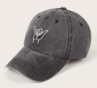 Gesture Embroidered Baseball Cap