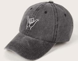 Gesture Embroidered Baseball Cap