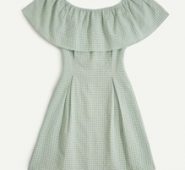 Gingham Ruffle Dress