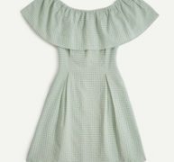 Gingham Ruffle Dress