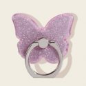 Glitter Butterfly Phone Ring