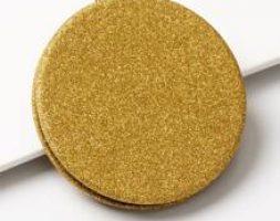 Glitter Round Double-sided Mini Makeup Mirror