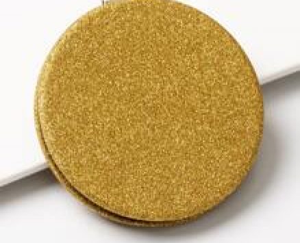 Glitter Round Double-sided Mini Makeup Mirror