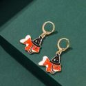 Goldfish Drop Earrings