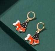 Goldfish Drop Earrings