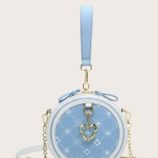 Graphic Circle Bag With Bag Charm