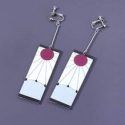 Graphic Drop Earrings