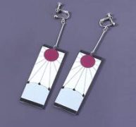 Graphic Drop Earrings