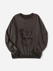 Graphic Print Sweatshirt