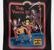 Grim Reaper Tapestry