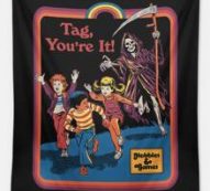 Grim Reaper Tapestry