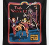 Grim Reaper Tapestry