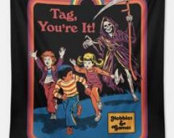 Grim Reaper Tapestry