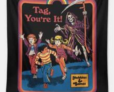 Grim Reaper Tapestry