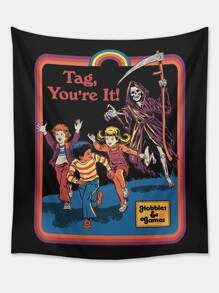 Grim Reaper Tapestry