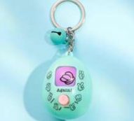 Guessing Egg Toy Charm Keychain