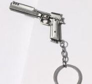 Gun Charm Keychain