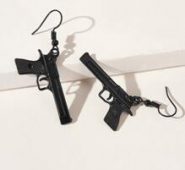 Gun Drop Earrings