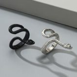 Guys 2pcs Snake Design Ring
