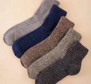 Guys 5pairs Solid Crew Socks