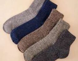 Guys 5pairs Solid Crew Socks