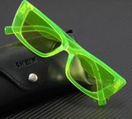 Guys Acrylic Frame Tinted Lens Sunglasses