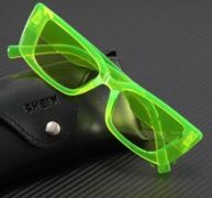 Guys Acrylic Frame Tinted Lens Sunglasses