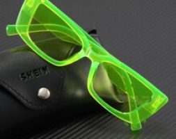 Guys Acrylic Frame Tinted Lens Sunglasses