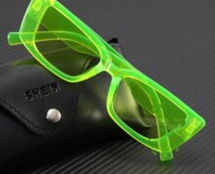 Guys Acrylic Frame Tinted Lens Sunglasses
