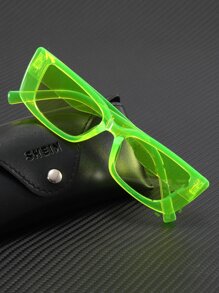 Guys Acrylic Frame Tinted Lens Sunglasses