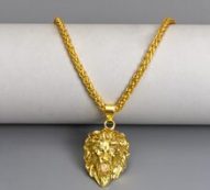 Guys Animal Charm Necklace