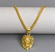 Guys Animal Charm Necklace