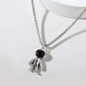 Guys Astronaut Charm Necklace