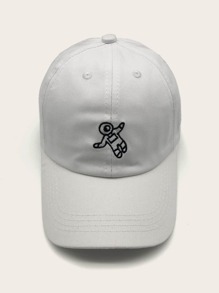 Guys Astronaut Embroidery Baseball Cap