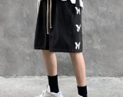 Guys Butterfly Graphic Shorts