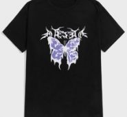 Guys Butterfly Graphic Tee