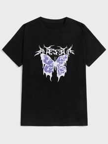 Guys Butterfly Graphic Tee