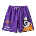 Guys Cartoon Graphic Drawstring Swim Trunks