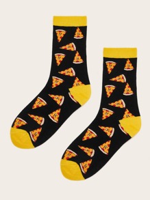 Guys Cartoon Pattern Socks 1pair