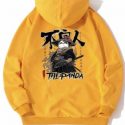 Guys Cartoon & Letter Graphic Hoodie