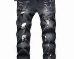 Guys Cat’s Whiskers Ripped Jeans