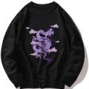 Guys Chinese Dragon Graphic Sweatshirt