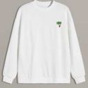 Guys Coconut Tree Graphic Sweatshirt