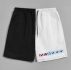 Guys Colorblock Letter Graphic Shorts
