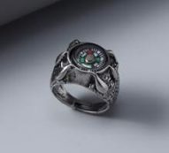 Guys Compass Decor Ring
