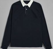 Guys Contrast Collar Polo Shirt